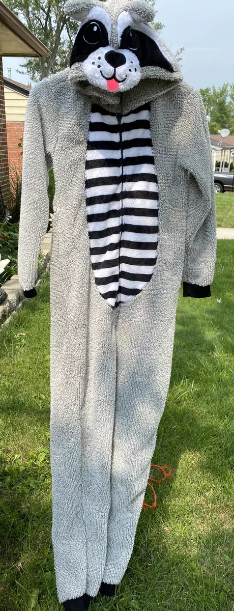 Secret Treasures Sleepwear Raccoon Women s Hooded Halloween