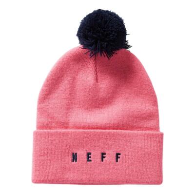 Neff Lawrence Endless Pom Beanie Pink