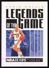 2020-21 Panini NBA Hoops Chris Mullin Legends of the Game Silver /199 #2