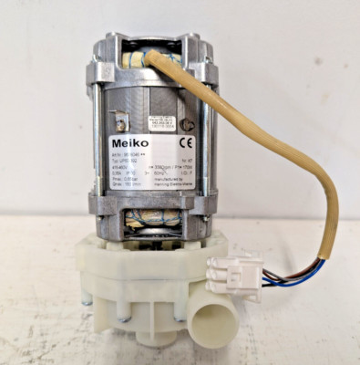 メイメイ Meiko PN 9638046 Type UP60-268 415-4, Drain Pump with Motor, 460V