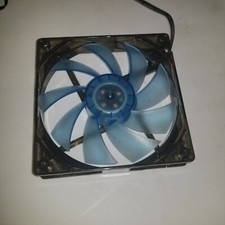 blue 120mm 12v pc fan with leds