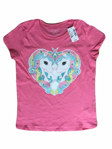 Assorted designer brands Girl's Unicorn T-Shirts; Sizes: 4 thru 12 - Picture 4 of 15