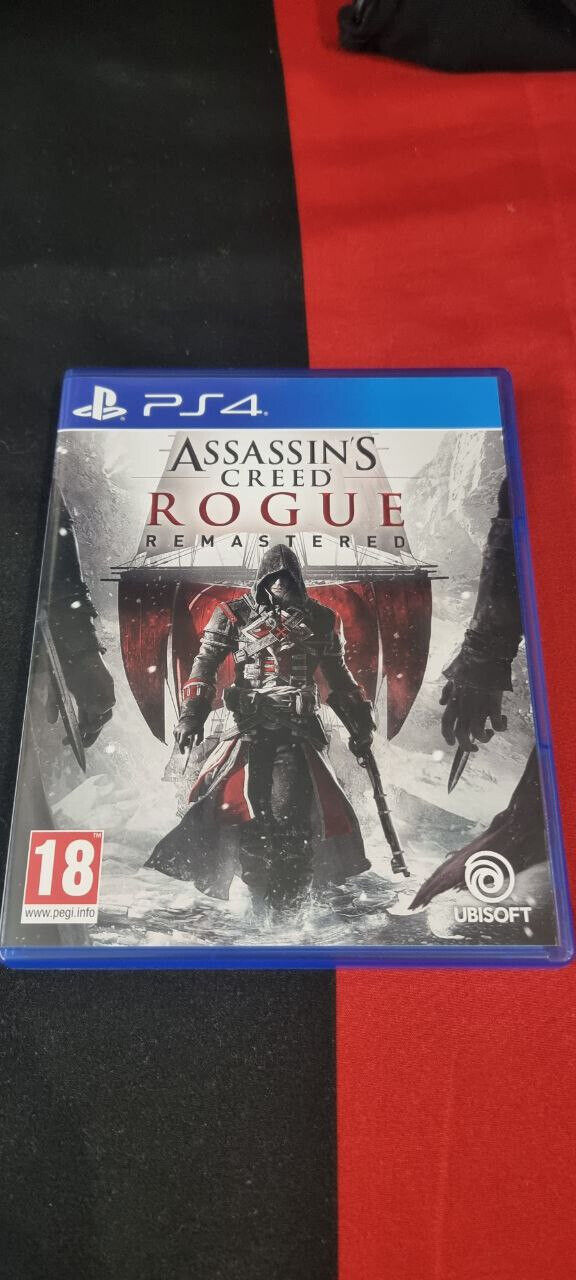 ASSASSIN'S CREED ROGUE REMASTERED PS4 PLAYSTATION 4 PAL UK CON  ITALIANO NUOVO