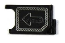 OEM T-MOBILE SONY XPERIA Z3 D6616 REPLACEMENT BLACK SIM CARD HOLDER TRAY