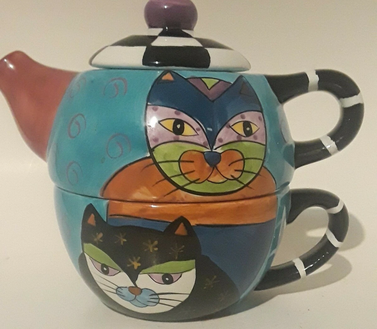Individual teapot and cup set cheap