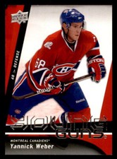 2009-10 Upper Deck #220 Yannick Weber Montreal Canadiens RC