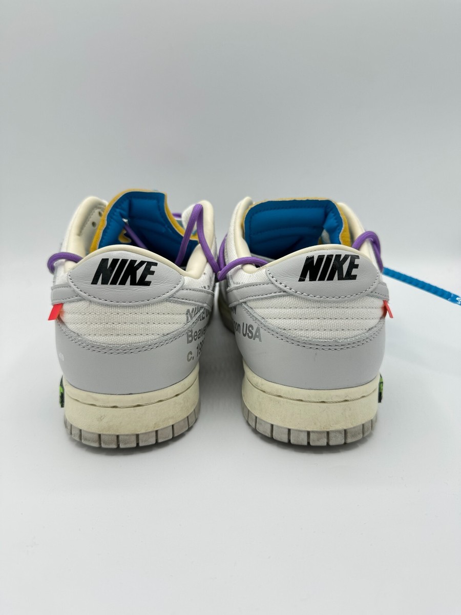 Size 8.5 - OFF-WHITE x Nike Dunk Low Lot 47 of 50 Purple