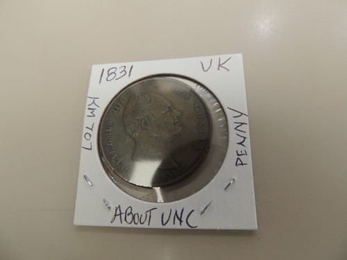 Großbritannien Georg IV Penny ca. unc "Juwel" KM707 es lebe der König (20888 wo - Bild 3 von 4
