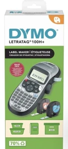 DYMO Imprimante portable Handheld Label Maker Noir Argent Letratag 100H+ Scellé