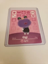 !SUPER SALE! Gigi # 040 40 Animal Crossing Amiibo Card Horizons Series 1 MINT!