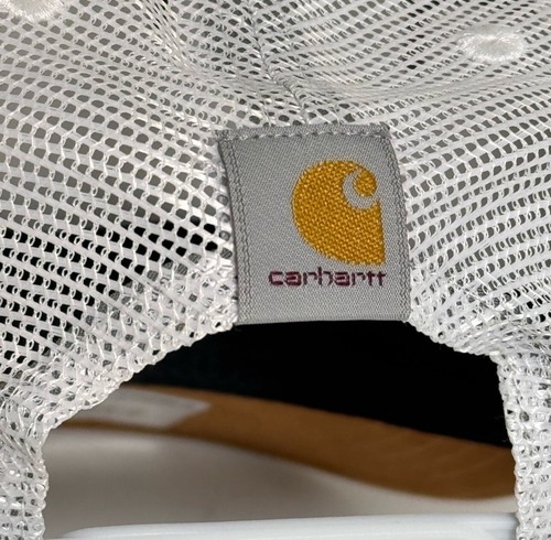 Carhartt Women Canvas Mesh-Back trucker Cap pink camel NWT - Picture 6 of 13