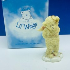 Boyds Bears Lil Wings figurine Christmas angel nib box sculpture decor Bashful