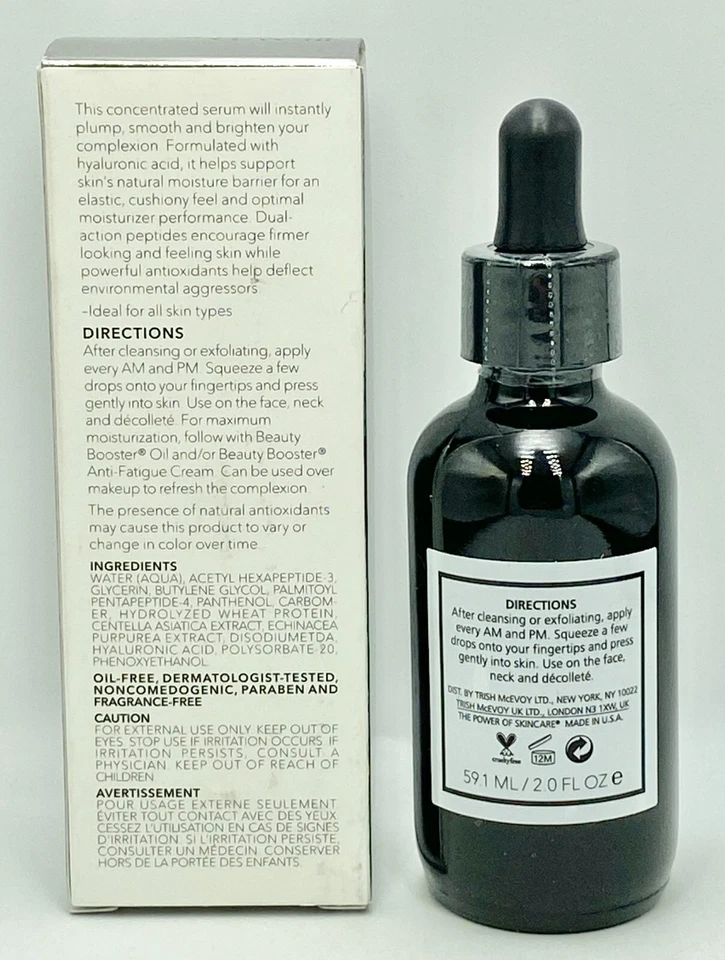 Trish McEvoy Beauty Booster Serum Ácido Hialurónico 2.0 fl. oz. / 59,1 ml - Nuevo en caja Foto 2 de 3
