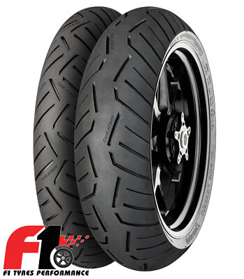 Coppia Gomme Moto Continental Road Attack CR 110/80 ZR18 58W+150