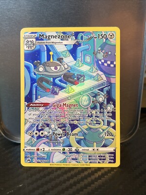 Magnezone GG18/GG70 Crown Zenith Galarian Gallery Holo Pokemon TCG Card NM