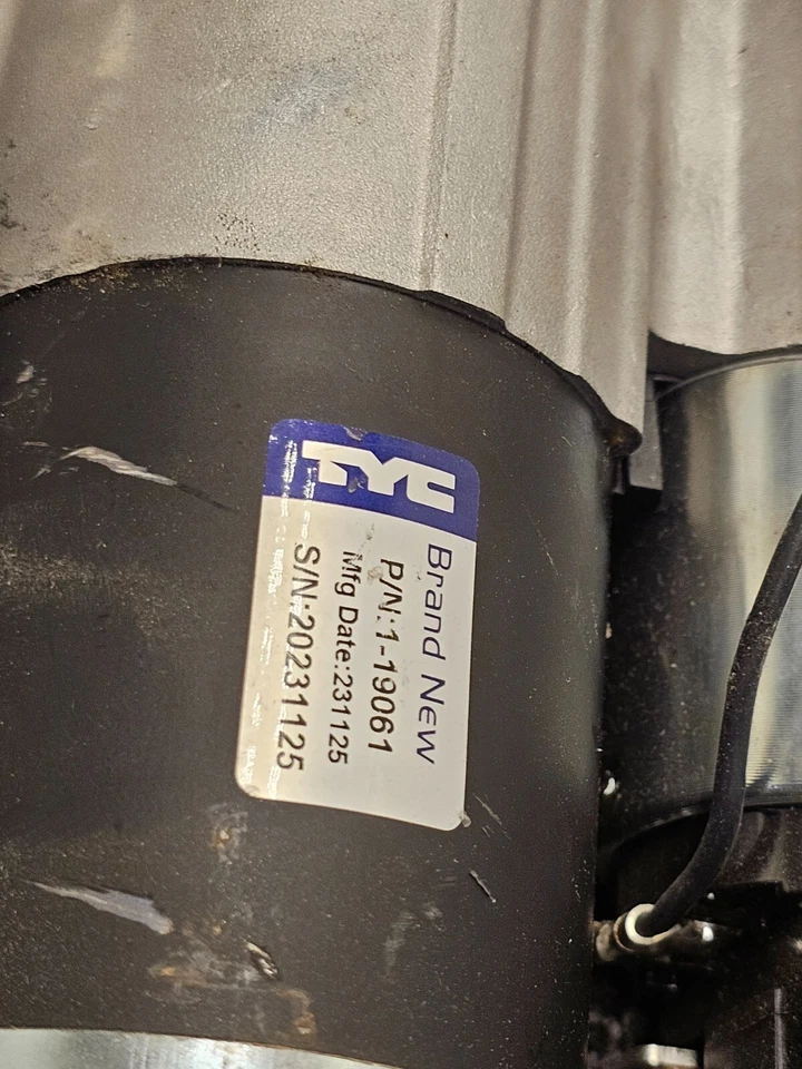 Motor de arranque TYC 1-19061 para Nissan Sentra 2007-2012 Foto 3 de 4