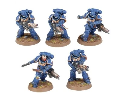GAMESWORKSHOP 5x Infernus Marines - Space Marines - Warhammer 40k