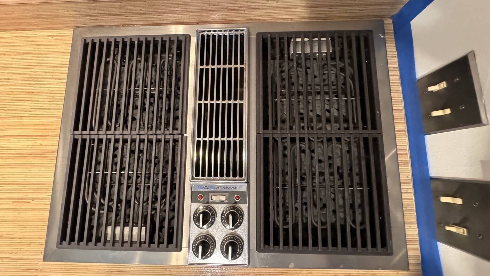 jenn air downdraft cooktop electric Twin Grill Model C221 eBay