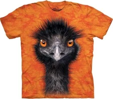 The Mountain Emu T-Shirt - Orange