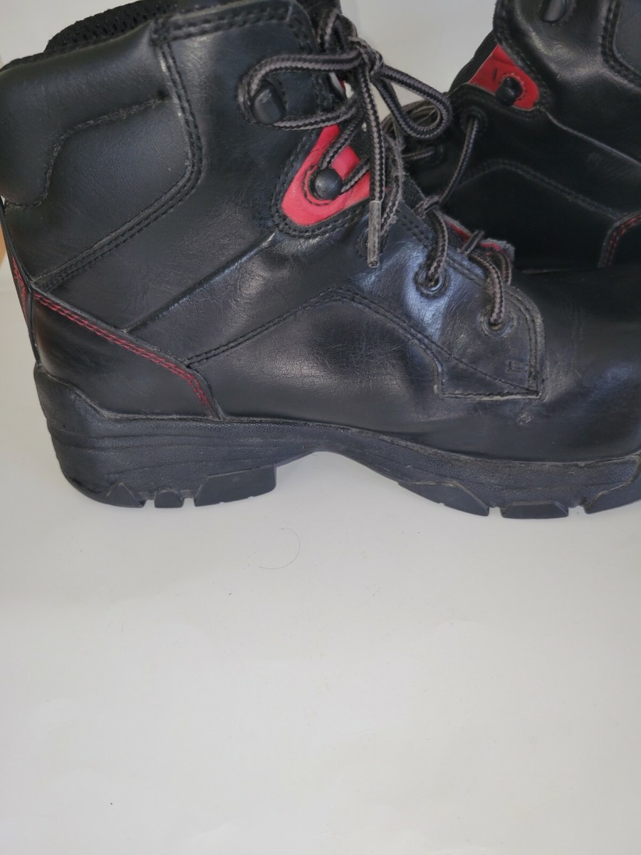 Wolverine Womens MERLIN Black Composite Safety Toe Leather WP Work Boots S 9.5 W Wolverine Womens MERLIN Black Composite Safety Toe Leather  main image 2