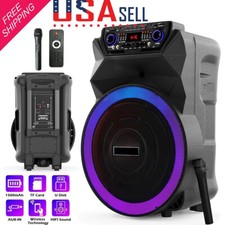 4500W Portable Bluetooth Speaker 18'' Woofer Bluetooth Party Speaker w/ Mic