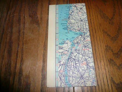 Pennsylvania New Jersey Map - Vintage - Picture 2 of 2