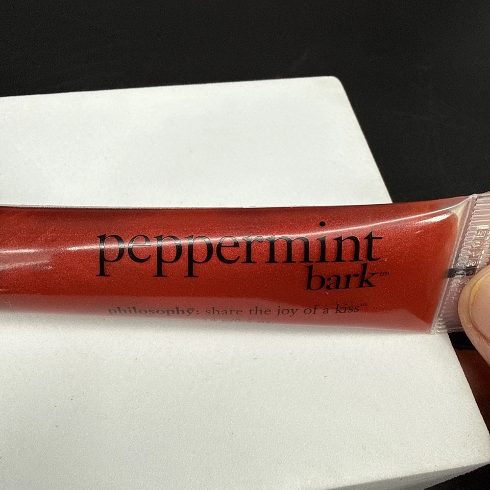 Philosophy Peppermint Bark High Gloss Flavor Lip Shine Sheer .5 oz/15ml - Image 2 of 3