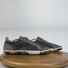 Mens Plae Prospect Dragon Scales Green Canvas Comfort Casual Sneakers Size 11.5