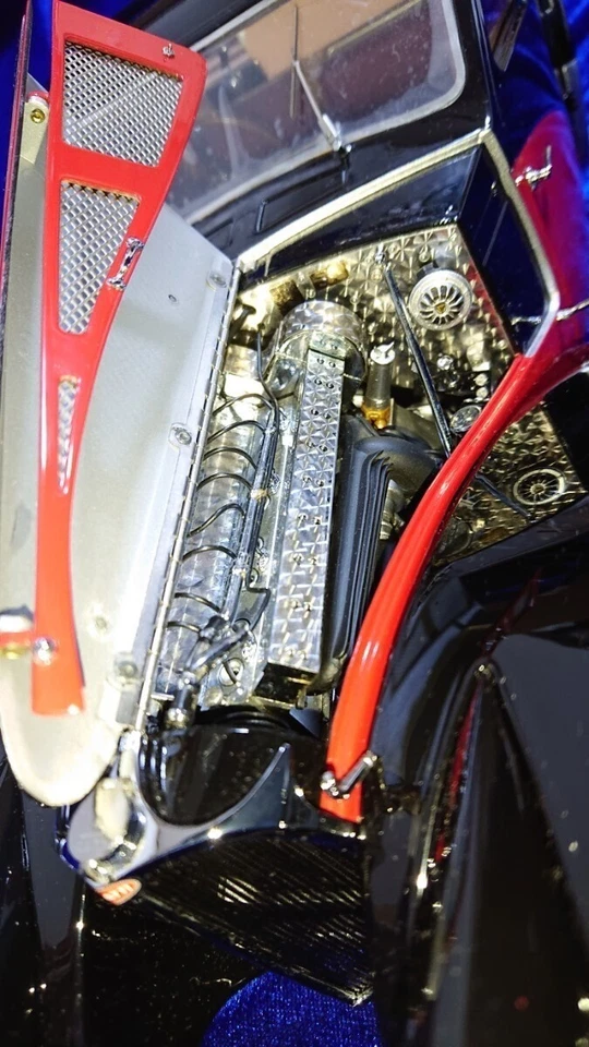 Bugatti Type 57SC Atalante 1937 112 T57S Compressor Bauer Model Car USED W/Box - Image 4 of 4