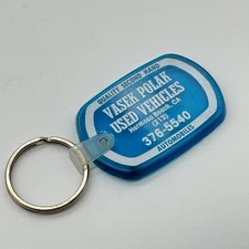 VASEK POLAK Porsche Keychain DEALERSHIP Key Chain Fob KEYRING Dealer 911 356
