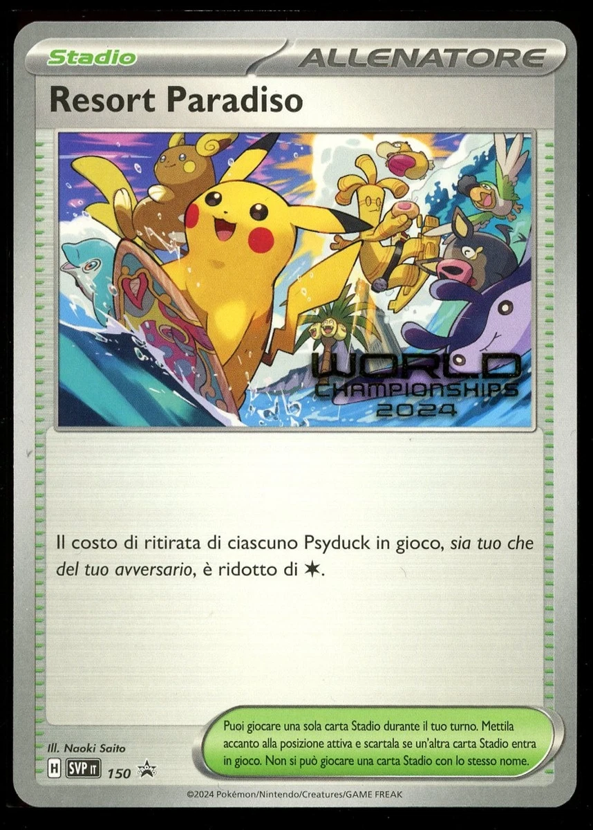 Paradise Resort Pokémon TCG Cards for sale | eBay