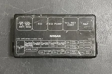 USED 89-94 Nissan 240sx S13 OEM Fuse Box Cover Lid