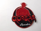 GORGAR SPEAKS PATCH VINTAGE PINBALL GAME FANTASY DEMON THEME RED DEVIL FIGURE