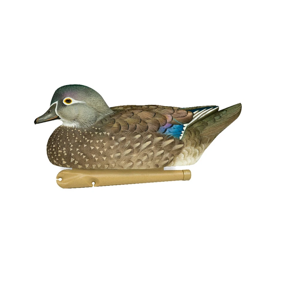 Avian X Topflight Realistic Floating Wood Duck Decoys Set of 6 (Multicolor) - Image 2 of 4
