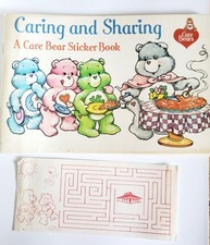 pielęgnacja niedźwiedzia naklejka książka do pizzy chata reklama kolekcjonerska vintage