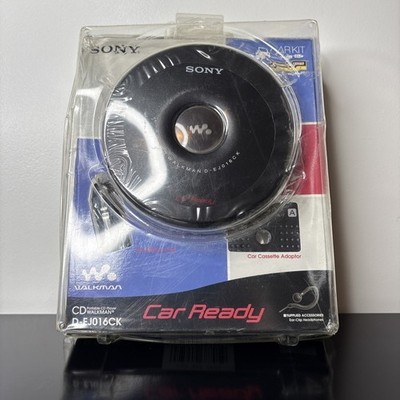 Sony Walkman D-EJ016CK Portable CD Player  Car Kit  Brand New | Factory Sealed