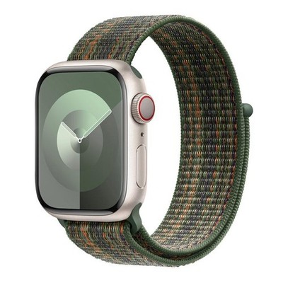 Basic Nylon Loop Watch Band with 3D Curved Film, For Apple Watch Series 40mm, F