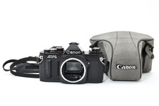 Near MINT w/case Canon AV-1 Camera Body Black 35mm SLR Film From JAPAN