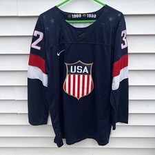 Nike USA Team Olympics Jonathan Quick 32 Hock...