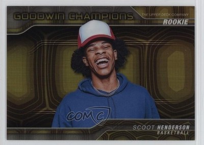 2023 Goodwin Champions Platinum Tortoise Shell Scoot Henderson Rookie RC 0q4s