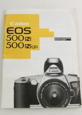 Instruction Manual CANON EOS 500N 500-N QD