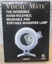Vintage New NOS Visual Mate Wearable  Portable Magnifier Lamp Model LM747 - USA