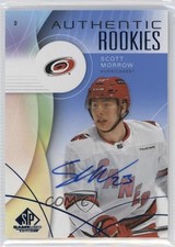 2024 Upper Deck SP Game Used Authentic Rookies Blue Scott Morrow #257 Auto 5ya