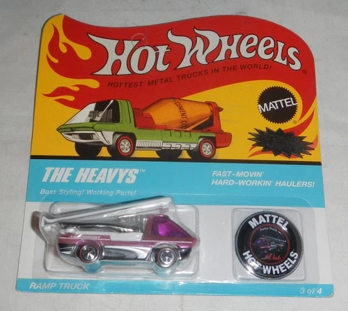 Hot Wheels The Heavys Diecast Ramp Truck Redline Club RLC 3145/4936 Rewards Car