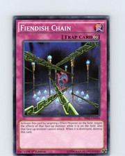 Yu-Gi-Oh TCG Fiendish Chain SR03-EN036 1st Edition Regular Common Card NM