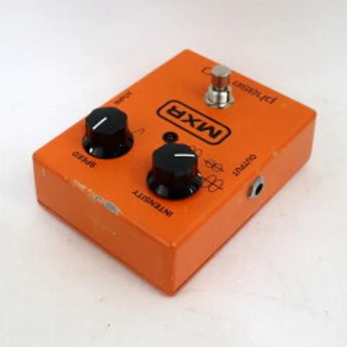 Pédale d'effets phaseur MXR M107 Phase 100 guitare électrique acoustique orange - Photo 4/4