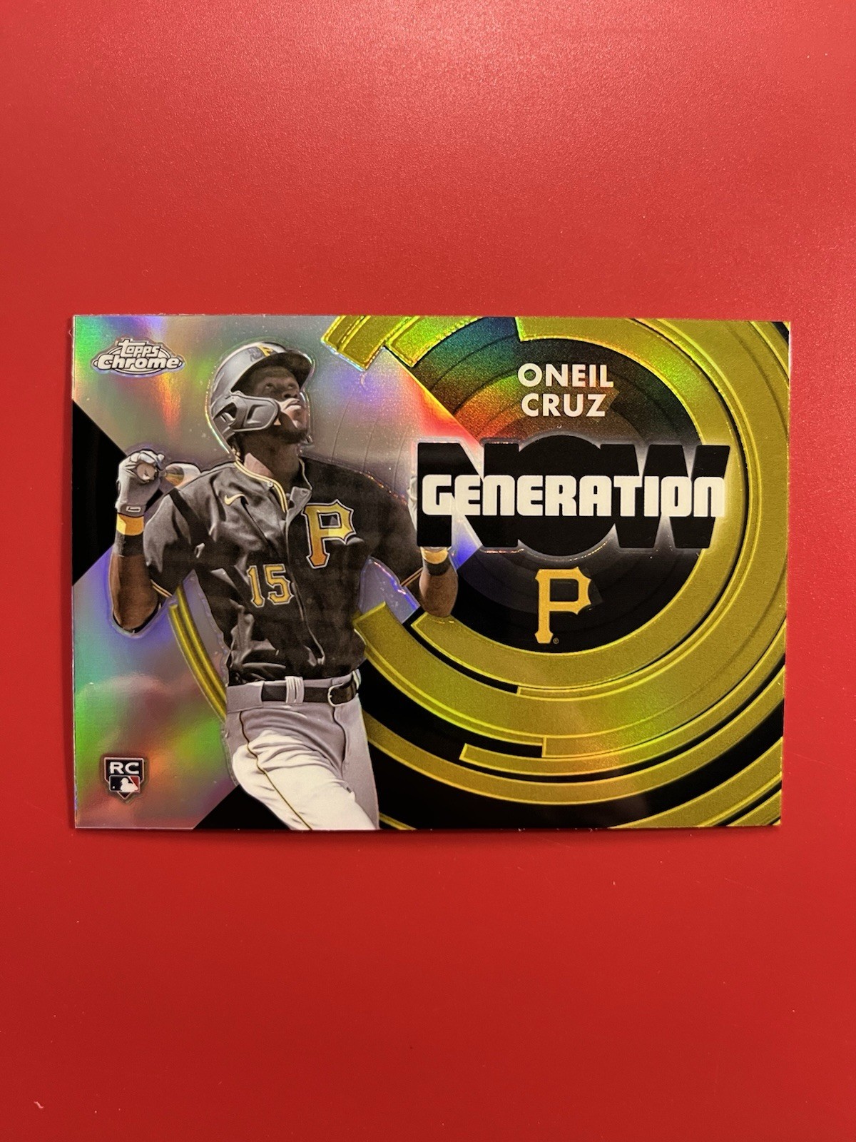 2022 Topps Chrome Update Oneil Cruz Rookie RC Generation Now #GNC-13 Pirates