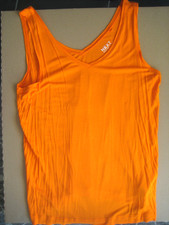 Ladies orange NEXT slouch vest - UK 14