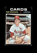 1971 Topps Set-Break #117 Ted Simmons VG-VGEX (crease) *GMCARDS*