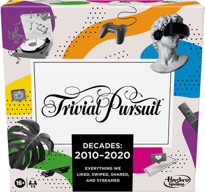 Gaming  Decades 2010 to 2020 Board Game for Adults and Teens, Pop Culture Trivia